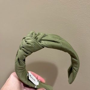 Women’s Madewell knotted Quilted Headband nwt